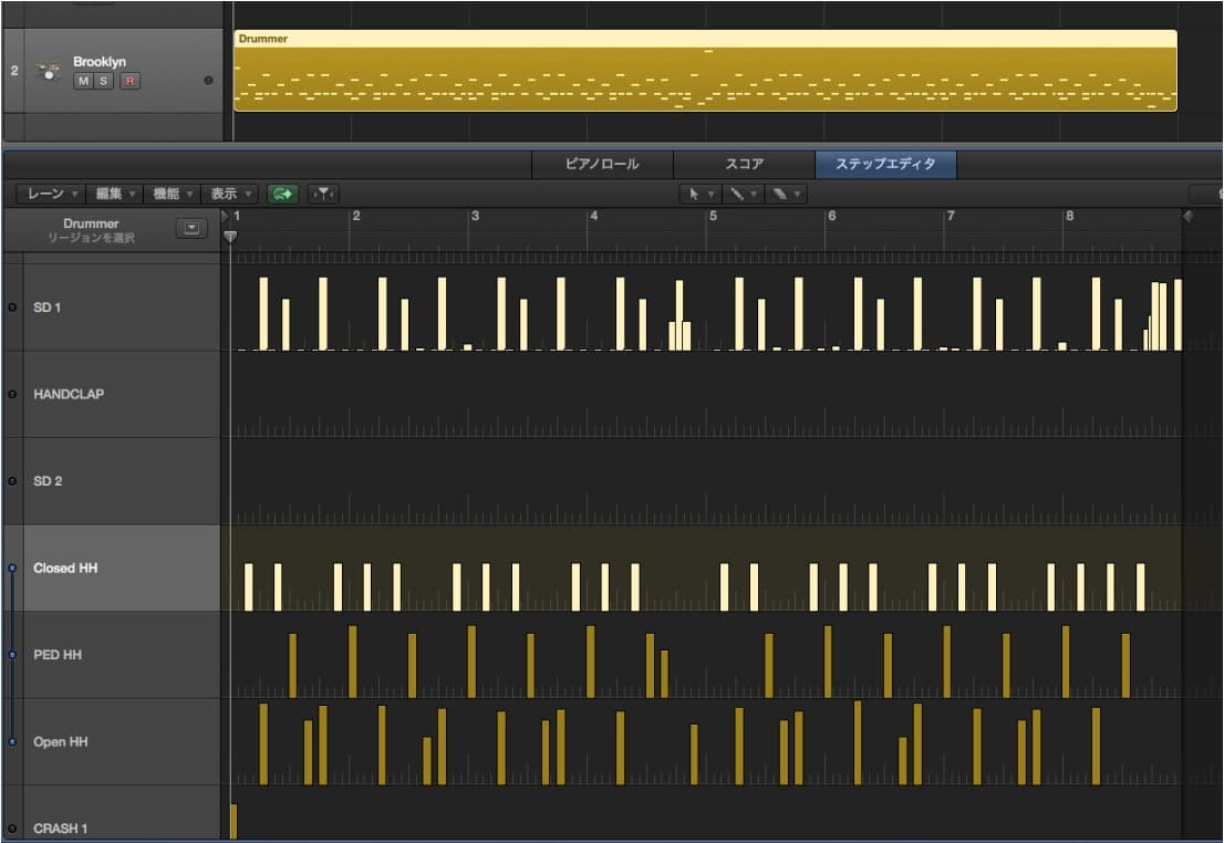 GMドラムキットレーンセット